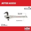 Milwaukee 48-22-7184 14” Aluminum Offset Pipe Wrench