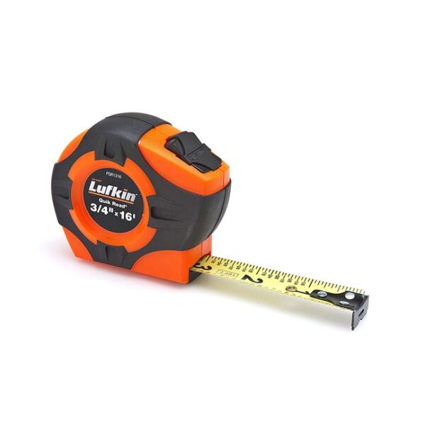 Lufkin PQR1316 3/4"x16' Quickread Hi-Viz Orange Power Return Tape Lufkin PQR1316 3/4"x16' Quickread Hi-Viz Orange Power Return Tape