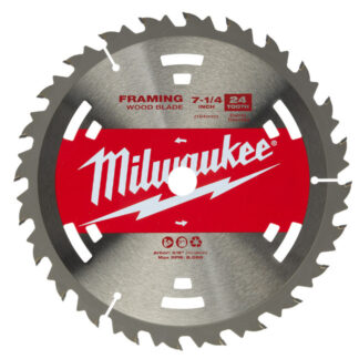Milwaukee 48-41-0710 7-1/4" 24T Basic Framer Circular Saw Blades