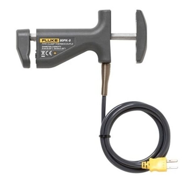 Fluke 200360 80PK-8 Probe Thermocouple Pipe Clamp K-Type