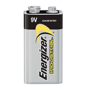 Energizer EN22 9V Alkaline Industrial Batteries 12-Pack