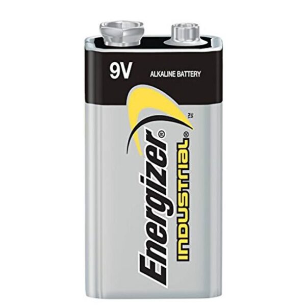 Energizer EN22 9V Alkaline Industrial Batteries 12-Pack