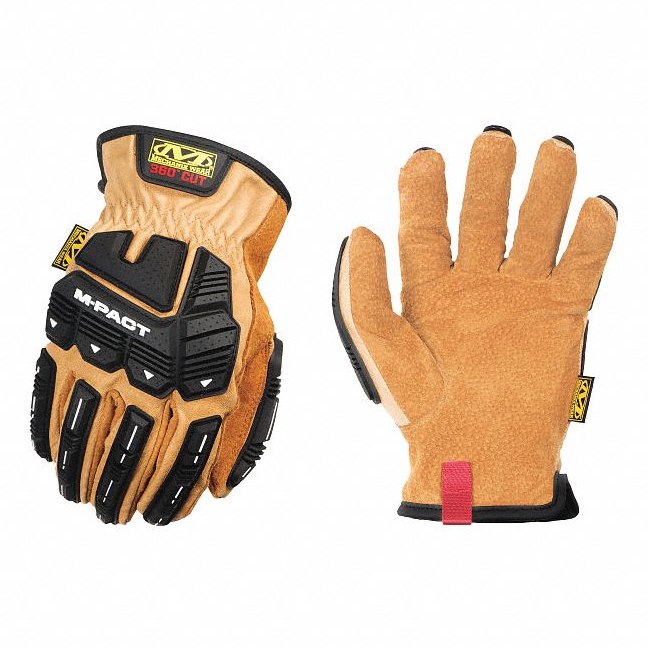 Mechanix LDMP-C75 Leather M-Pact Driver Gloves