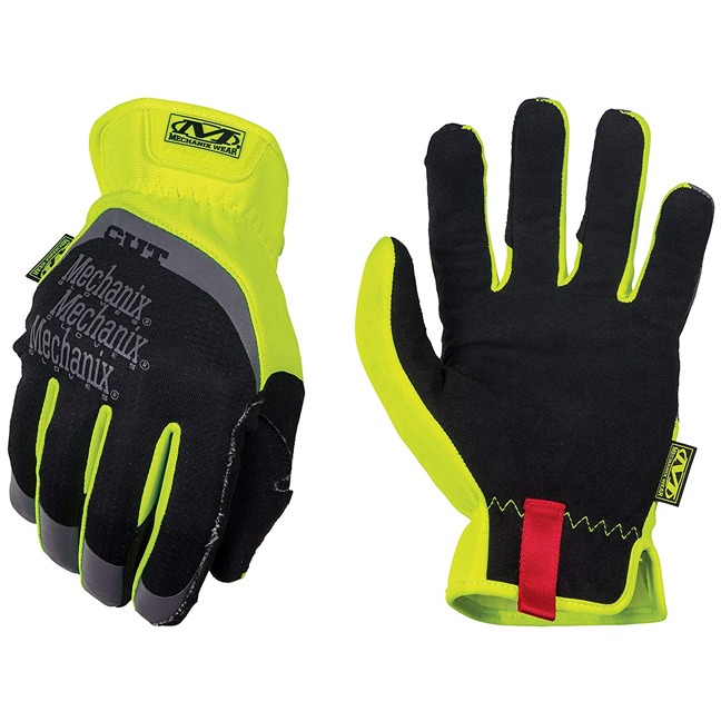 Mechanix SFF-C91 Hi-Viz FastFit Cut Resistant E5 Gloves