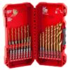 Milwaukee 48-89-4631 SHOCKWAVE REDHELIX Titanium Drill Bit Set 23-Piece Milwaukee 48-89-4631 SHOCKWAVE REDHELIX Titanium Drill Bit Set 23-Piece