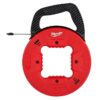 Milwaukee 48‐22‐4181 25ft 1/4" Steel Fish Tape with Low Profile Tip