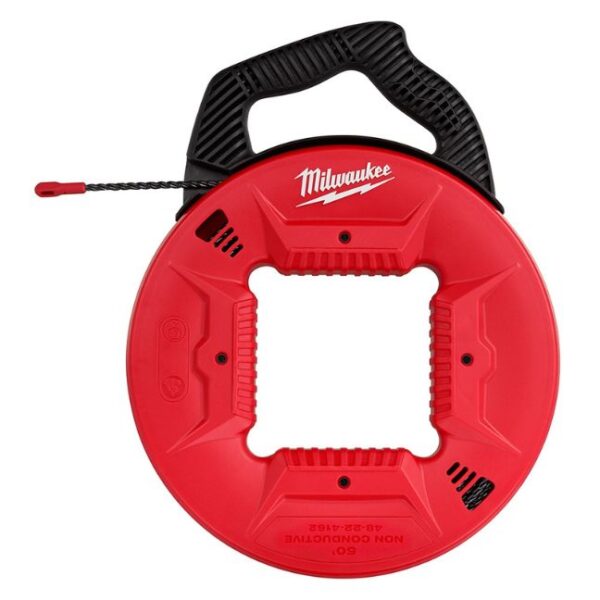Milwaukee 48‐22‐4162 50ft Polyester Fish Tape with Non-Conductive Tip