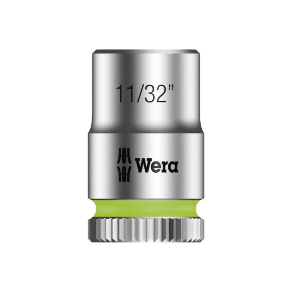 Wera 003519 8790 HMA Zyklop socket 11/32" with 1/4" drive