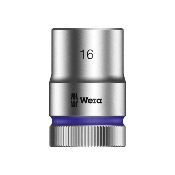 Wera 003607 8790 HMC Zyklop socket 16mm with 1/2" drive