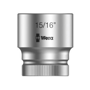 Wera 003629 8790 HMC Zyklop socket 15/16" with 1/2" drive
