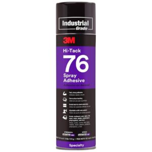 3M 7000121433 76 34 oz Hi-Tack Spray Adhesive - Clear