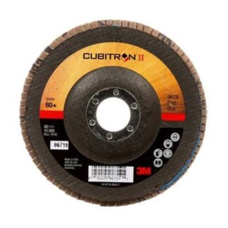 3M 7000148200 Cubitron II Flap Disc 967A