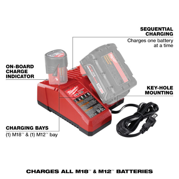 Milwaukee 48-59-1835 M18 REDLITHIUM HIGH OUTPUT CP3.0 Starter Kit