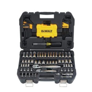 DeWalt DWMT73801 Mechanics Tools Kit and Socket Set 118pc
