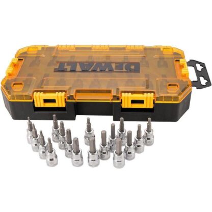 DeWalt DWMT73806 Tough Box Tool Kit 3/8'' Drive Socket Set 17pc