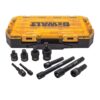 DeWalt DWMT74741 Metric Tool Kit 3/8" & 1/2'' Socket Adapter Set 10pc