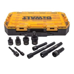 DeWalt DWMT74741 Metric Tool Kit 3/8" & 1/2'' Socket Adapter Set 10pc