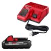 Milwaukee 48-59-1835 M18 REDLITHIUM HIGH OUTPUT CP3.0 Starter Kit