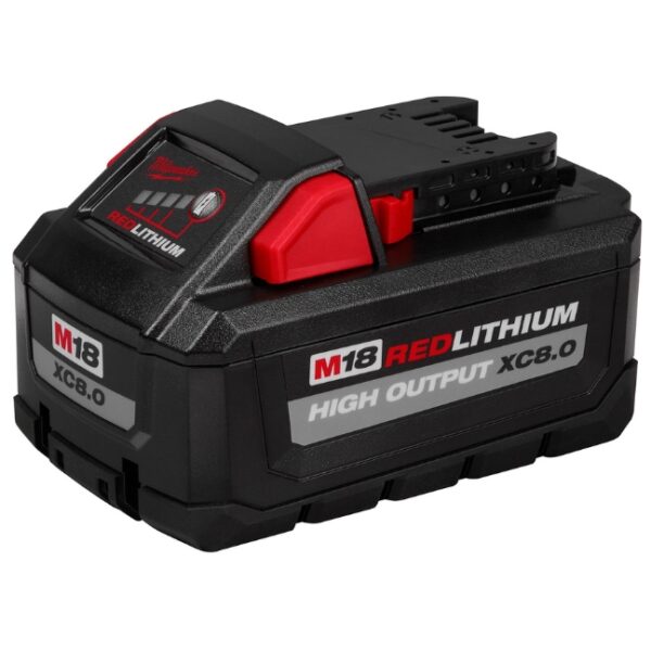 Milwaukee 48-59-1880 M18 REDLITHIUM HIGH OUTPUT XC8.0 Starter Kit