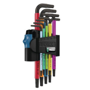 Wera 024179 Multicolor Torx HF L-key Clip Set