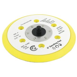 Jet 905317 Sanding Vac Pad 6" x 5/16" 5-Hole