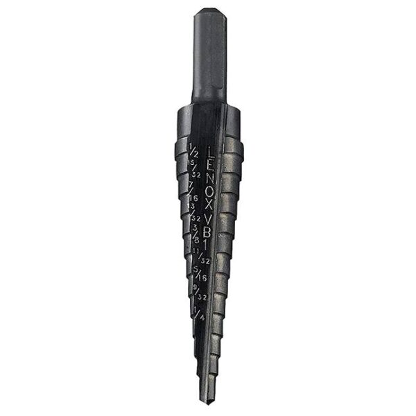 Lenox 30881VB1 Vari-Bit 1/8" to 1/2" Step Drill Bit with 1/4" Shank