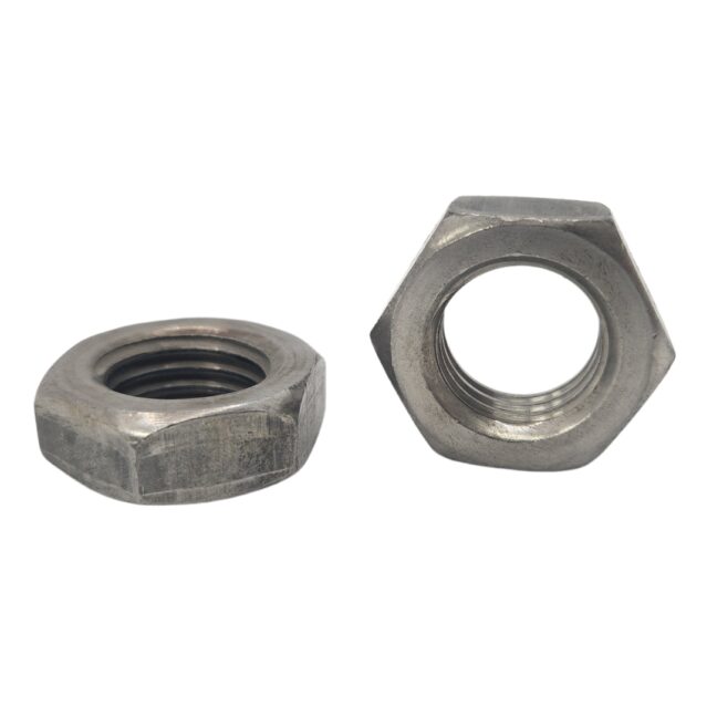 Hex Jam Nut Plain - (NC) Coarse Thread