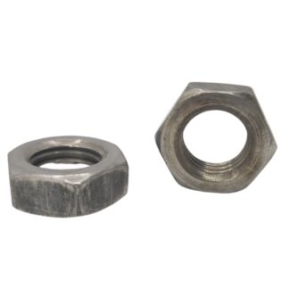 Hex Jam Nut Plain – (NC) Coarse Thread