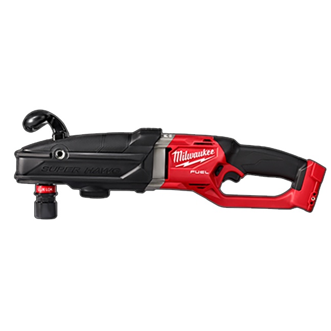 Milwaukee 2811-20 M18 FUEL SUPER HAWG Right Angle Drill with QUIK-LOK