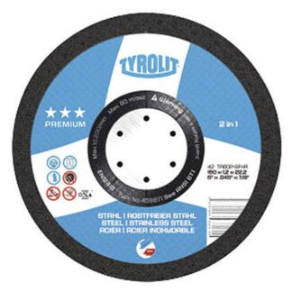 Tyrolit 458874 5" Cutoff Wheel