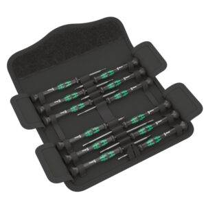 Wera 073675 Micro 12 Universal 1 Screwdriver Set for Electronic Applications