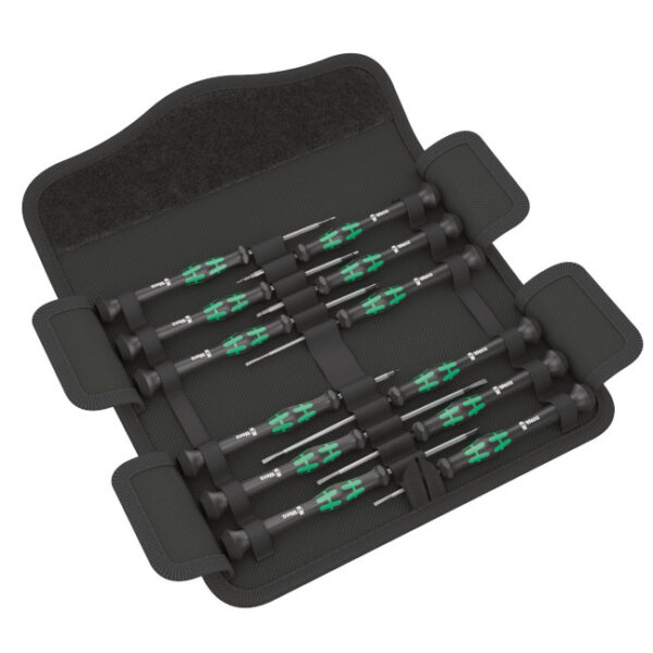 Wera 073675 Micro 12 Universal 1 Screwdriver Set for Electronic Applications