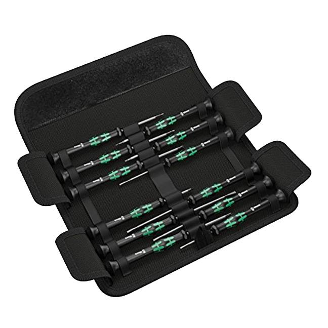 Wera 073675 Micro 12 Universal 1 Screwdriver Set for Electronic Applications