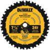 DeWalt DWA171424 7-1/4" 24T Circular Saw Blade