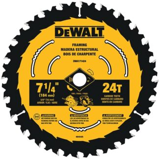 DeWalt DWA171424 7-1/4" 24T Circular Saw Blade