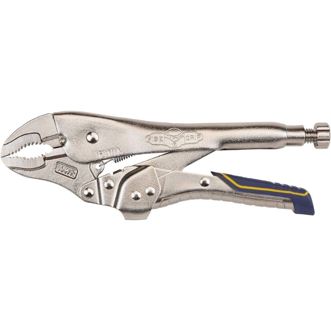 Irwin IRHT82578 10WR Fast Release Vise-Grip® 10" Curved Jaw Locking Pliers with Wire Cutter