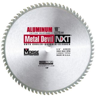 MK Morse 101646 10" 72T Metal Devil NXT Circular Saw Blade