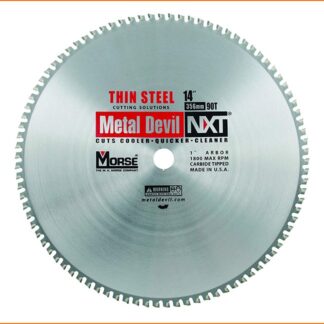 MK Morse 101844 14" 90T Metal Devil NXT Circular Saw Blade