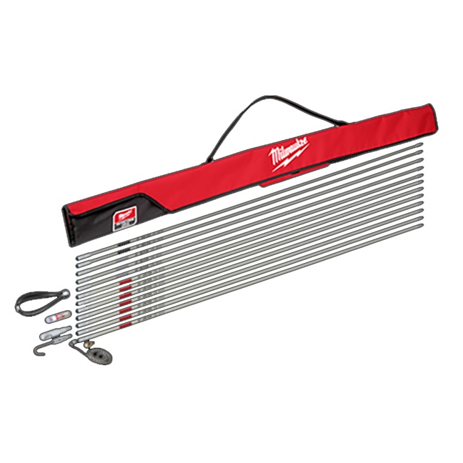 Milwaukee 48224156 60ft Electrical Fish Stick Combo Kit BC Fasteners