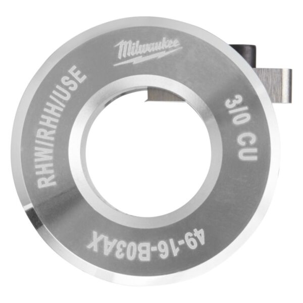 Milwaukee 49-16-B03AX Cable Stripper Bushing - 3/0 AWG Copper RHW / RHH / USE 