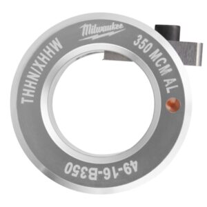 Milwaukee 49-16-B350 Cable Stripper Bushing - 350 MCM Aluminum THHN / XHHW