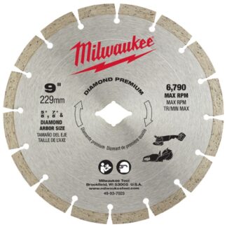 Milwaukee 49-93-7025 9" Diamond Premium Segmented Blade