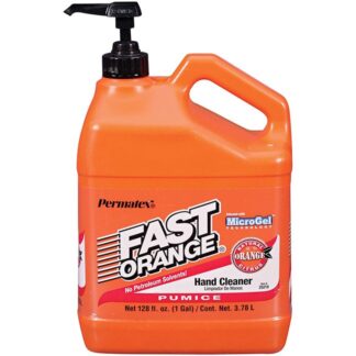 Permatex 25219 Fast Orange Pumice Lotion Hand Cleaner with Pump 1 Gallon