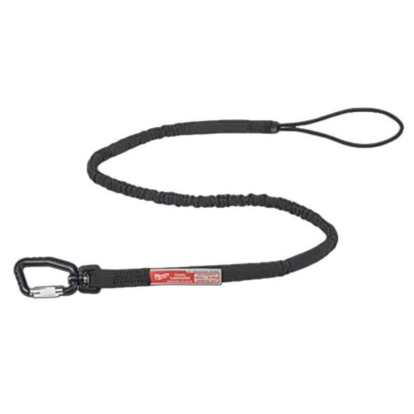 Milwaukee 48-22-8816 15LBS Extended Reach Locking Tool Lanyard Milwaukee 48-22-8816 15LBS 54" Extended Reach Locking Tool Lanyard