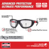 Milwaukee 48-73-2040 Polarized Performance Safety Glasses-Clear