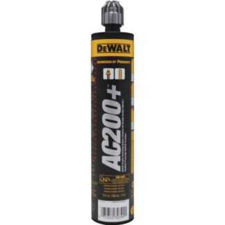 DeWalt Engineered by Powers PFC1271050 AC200+ Acrylic Injection Adhesive Anchoring System