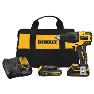 DeWalt DCD709C2 20V MAX Brushless Compact 1/2" Hammer Drill Driver Kit