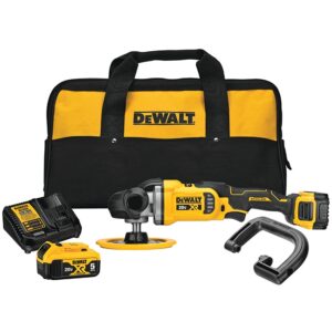DeWalt DCM849P2 20V MAX XR 7” Variable Speed Rotary Polisher Kit