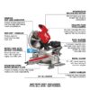 Milwaukee 2739-20 M18 FUEL 12" Dual Bevel Sliding Compound Miter Saw with ONE-KEY - Tool Only