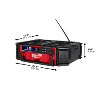 Milwaukee 2950-20 M18 PACKOUT Radio + Charger - Tool Only
